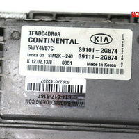 2011-2014 Kia Optima ECU Engine Computer Module 39101-2G874