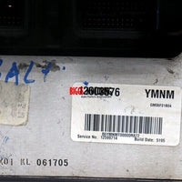 2005-2006 Chevy Cobalt ECU Engine Computer Control Module 12603576