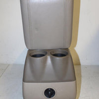 2004 2005 2006 2007 2008 FORD  F150 FLOOR CENTER CONSOLE BROWN / TAN - BIGGSMOTORING.COM