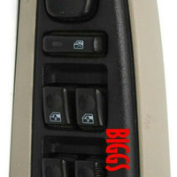 2003-2006 Cadillac Escalade Driver Left Side Power Window Switch 15186208 - BIGGSMOTORING.COM