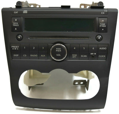 2007-2008 Nissan Altima Radio Stereo Cd Player Aux In 28185-ZN40A
