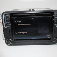 2014-2017 VW JETTA NAVIGATION RADIO STEREO CD PLAYER TOUCH DISPLAY 5C0 035 684