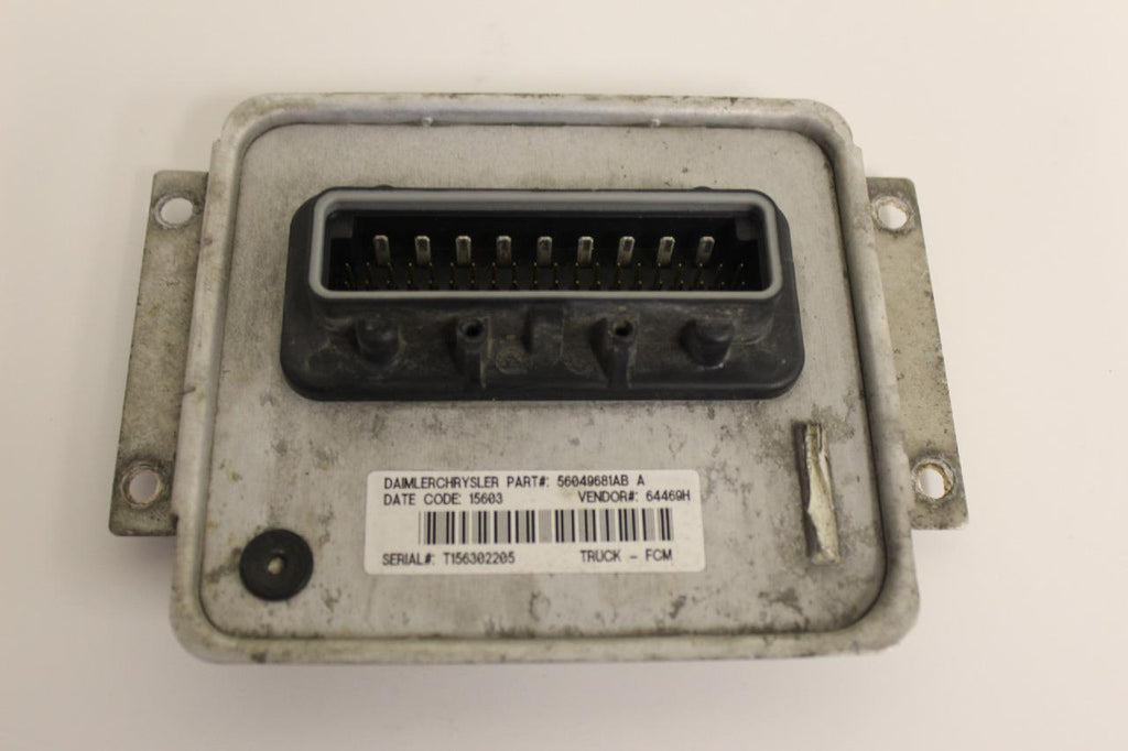 2002-2005 Dodge Ram Fcm Bcm Front Body Control Multifunction Module