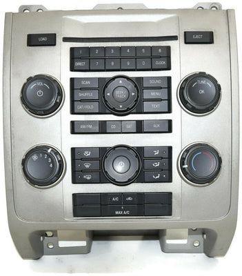 2008-2012 Ford Escape Climate Control Radio Stereo Cd Player 8L8T-19C107-AM