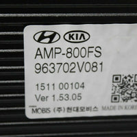 2015-2017 Hyundai Veloster Audio Amplifier Amp 963702V081