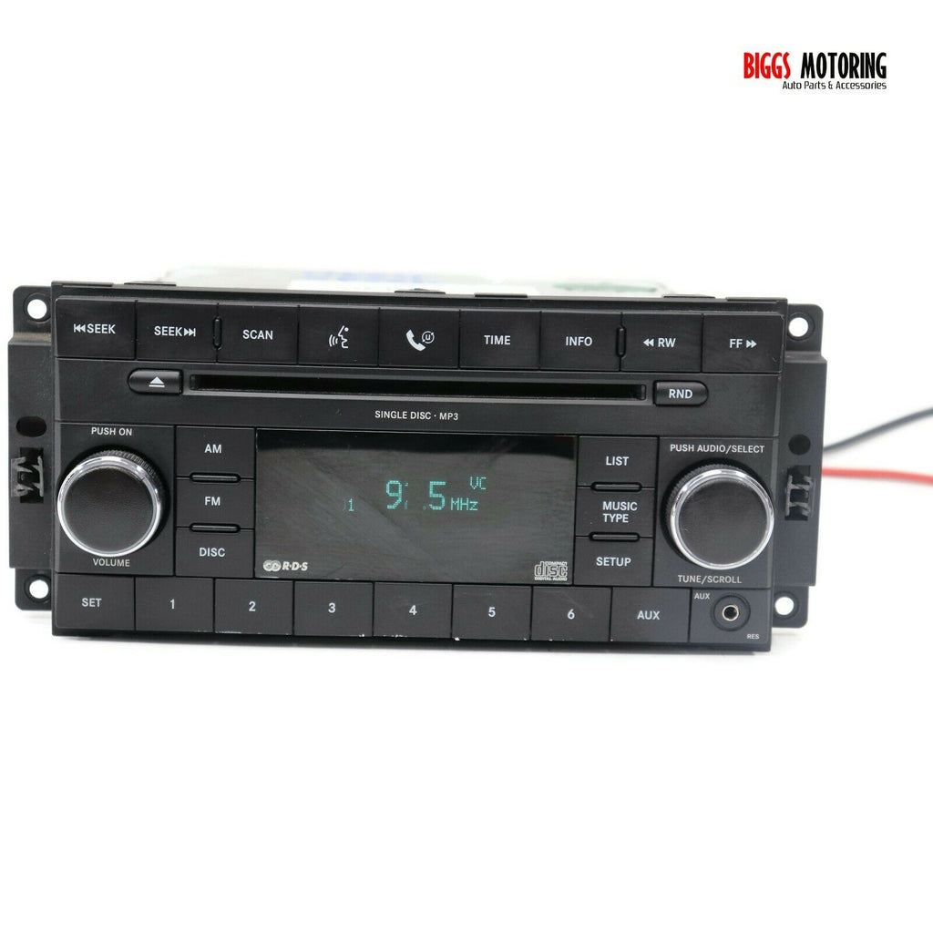 2008-2013 Chrysler Dodge Jeep RES Radio Stereo Cd Player P05064411AE