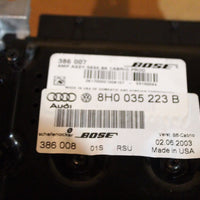 2004-2008 Audi A4 Convertible Cabrio Bose Amplifier 8H0 035 223 B - BIGGSMOTORING.COM