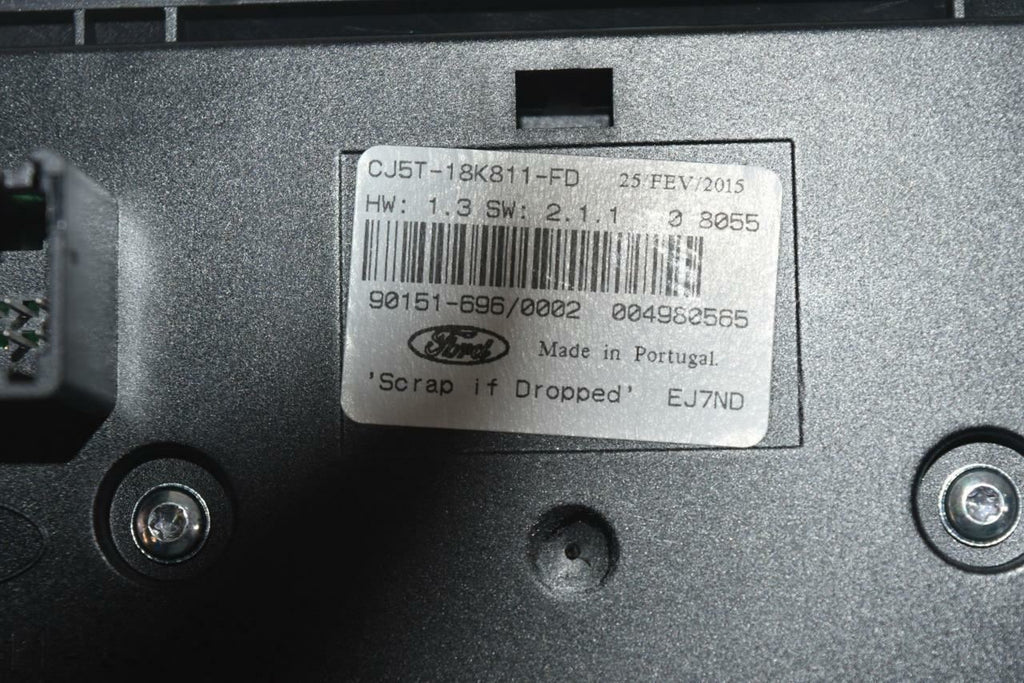 2013-2015 FORD ESCAPE RADIO SONY RADIO CD CONTROL PANEL FACE CJ5T-18K8