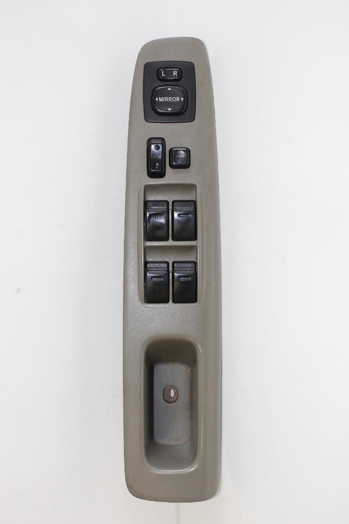 2002-2006 Toyota Camry Driver Side Power Window Master Switch Grey 74232-aa050 - BIGGSMOTORING.COM