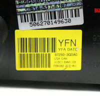 2011-2013 Hyundai Sonata Ac Heater Climate Control Unit 97250-3QDA0