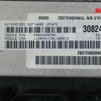 2010 Jeep Wrangler Computer Brain Control Module P68043457AF