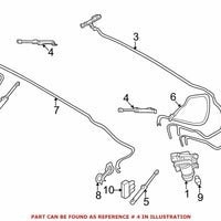 BMW E46  RIGHT & LEFT SET CONVERTIBLE TOP HYDRAULIC MASTER CYLINDER #4 W/LINES