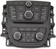 2012-2016 Buick Verano Ac Heater Climate Control Panel 22945172