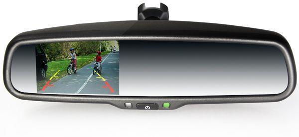 2010-2015 Lexus Rx350 Rx400 Rear View Mirror Back Up Camera Lcd Display ###