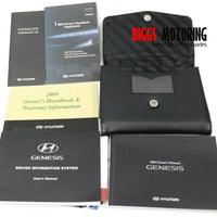 2009 Hyundai Genesis Driver Information Supplement Owners Manual