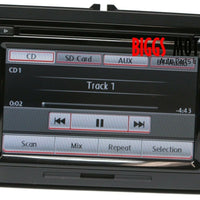 2010-2012 VW Jetta Golf Passat Radio Display Screen Cd Player 1K0 035 180 AC