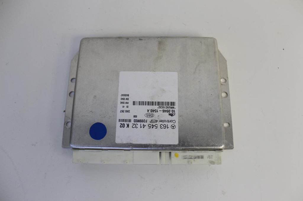 Ml320 Comfort Control Module Unit 1998-2001 Mercedes Benz Ml320 W163 4Esp Ecu Control Module Unit