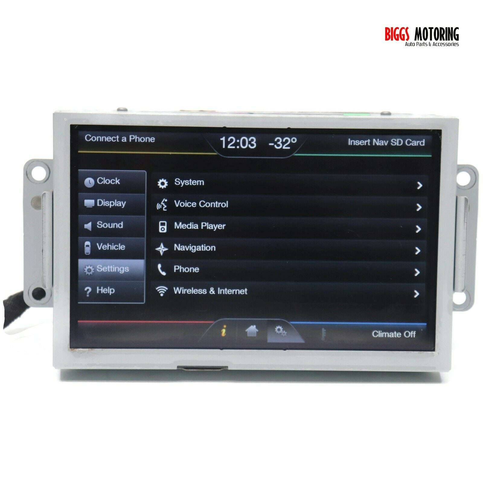 2012-2016 Ford Explorer Radio Screen Navi W/ Sync APIM Module BB5T-14F