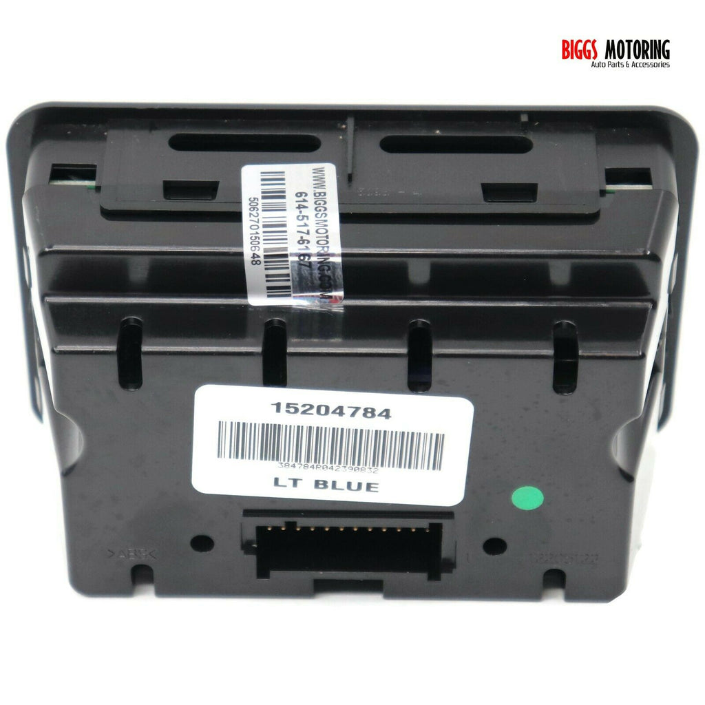 2003-2006 Chevy Tahoe Center Console Rear Audio Control Unit 15204784