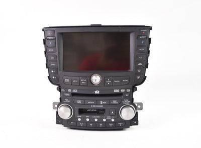 2004-2006 ACURA TL NAVIGATION RADIO CD CASSETTE PLAYER AC CONTROL 39100-SEP-A500 - BIGGSMOTORING.COM