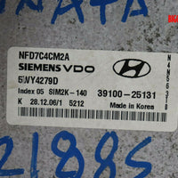 2006-2008 Hyundai Sonata Engine Computer Control Module 39100-25131 - BIGGSMOTORING.COM