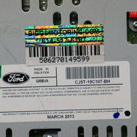 2013-2015 Ford Escape Radio Stereo Cd Mechanism Player CJ5T-19C107-BH