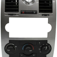 2005-2006 Chrysler 300 Ac Heater Climate CONtrol Bezel 04602418AD - BIGGSMOTORING.COM