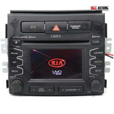 2017-2019 Kia Soul UVO Infinity Radio Stereo Cd Player 96160-2K500WK