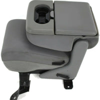 1999-2010 Ford F250 F350 Front Jump Center Console Seat Gray - BIGGSMOTORING.COM