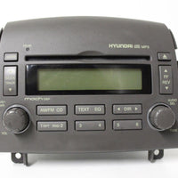 2006-2008 HYUNDAI SONATA RADIO STEREO CD PLAYER MP3 86 180-0A 100QZ - BIGGSMOTORING.COM