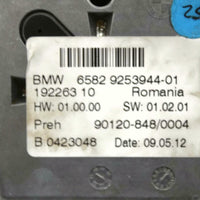 2012 BMW F10 535I CONSOLE MENU RADIO NAVIGATION CONTROL KNOB 6582-9253944-01