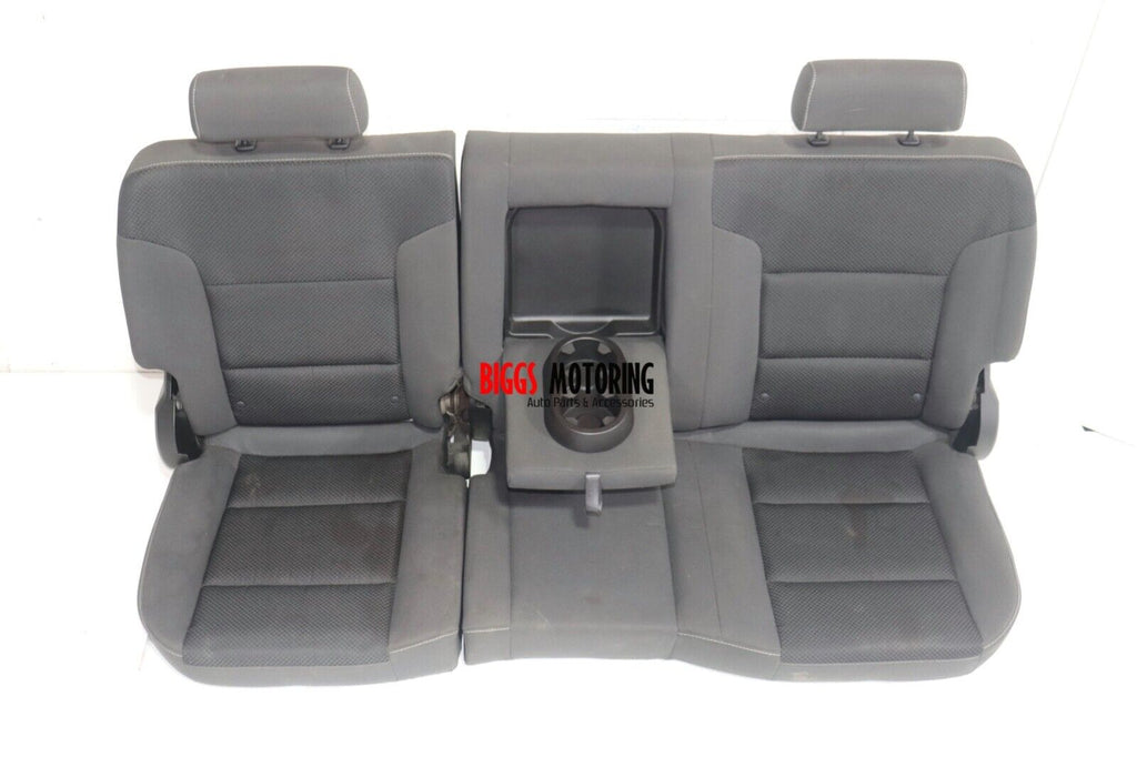 2014-2018 GMC Sierra 1500 Factory OEM Used Rear Seat With Cup Holder