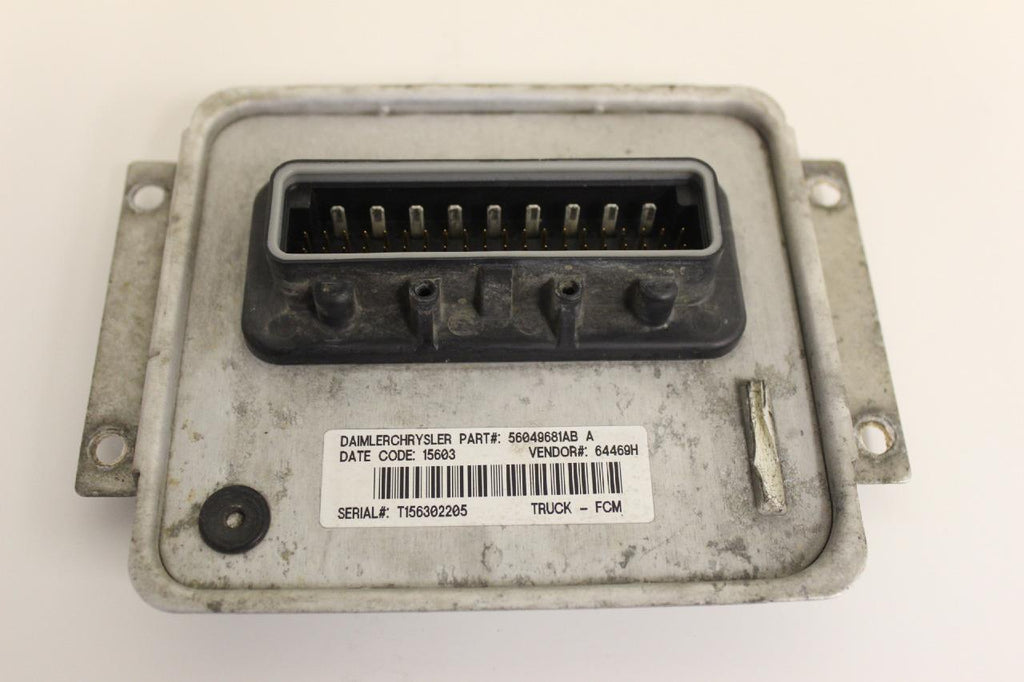 2002-2005 Dodge Ram Fcm Bcm Front Body Control Multifunction Module