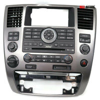 2008-2012 Nissan Armada QX56 Radio Cd Player Climate Control Unit 25915-ZQ30D
