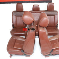2011-2014 Ford F-250 F350 F450 Complete King Ranch Interior Seat Set