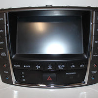 2010 Lexus Is250 Radio Navigation Information Display Screen 86431-53090