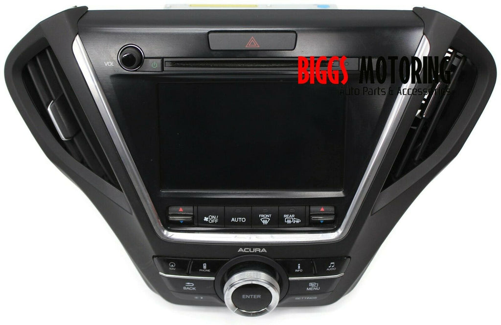 2013-2015 Acura TLX Navigation Radio Stereo Cd Player 39540-TZ5-A110-M1