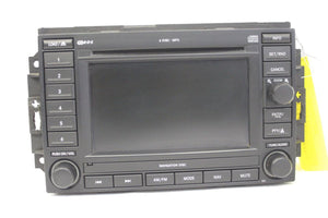 2005-2009 Jeep Grand Cherokee Radio Receiver Navigation REC 6 Disc Player 56038646am - BIGGSMOTORING.COM