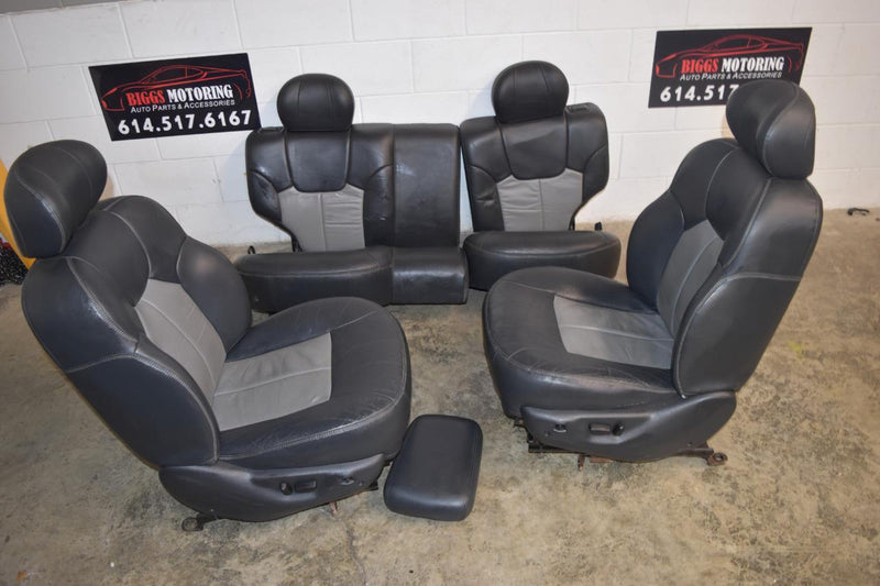US Leather Car Seats Driver Bottom Vinyl Seat Cover For Jeep Grand Cherokee 2002-2007 Gray