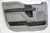 2015-2017 FORD F150 FRONT DRIVER  SIDE DOOR PANEL GRAY