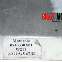 2003-2006  Mercedes Benz W211 Motorola Satellite Antenna Module A 211 545 67 40 - BIGGSMOTORING.COM