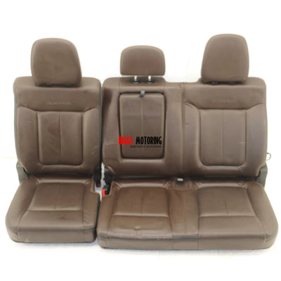 2009- 2014 Ford F150 Platinum Rear Crew Cab Seat Brown