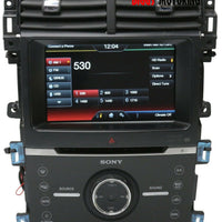 2012-2015 Ford Edge Sync 2 Navigation  Radio Panel Cd Player BT4T-14F239-CR