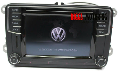 2016-2018 Volkswagen Passat Jetta Radio Cd Player Display Screen 5C0 035 200
