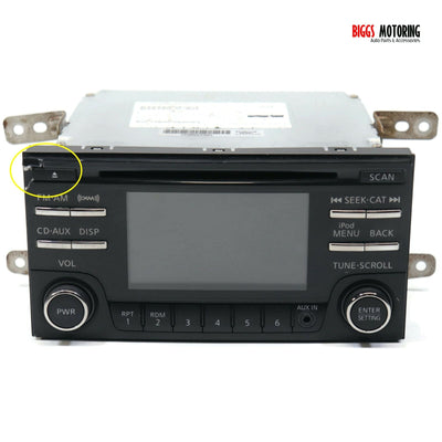 2010-2016 Nissan Frontier Radio Stereo Cd Player Display Screen 28185 3WC0A