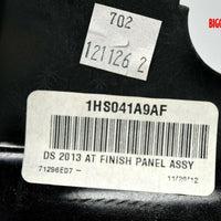 2009-2018 Dodge Ram Center Console Trim Bezel Dark Gray 1HS041A9AF