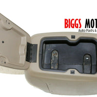 1999-2007 Ford F250 Excursion Floor Center Console W/ Storage & Cupholder - BIGGSMOTORING.COM