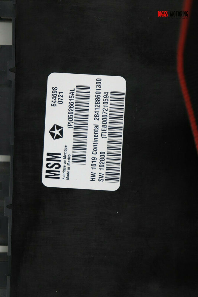 20112017 Jeep Grand Cherokee Seat Memory Heat Module