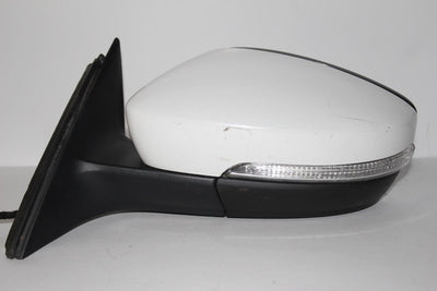 2013-2015 VW PASSAT DRIVER LEFT SIDE POWER DOOR MIRROR WHITE