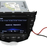 2012-2017 Hyundai Veloster Xm Radio Stereo Navigation Touch Screen 96560-2V700